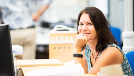 Mitarbeiterin Konstruktion